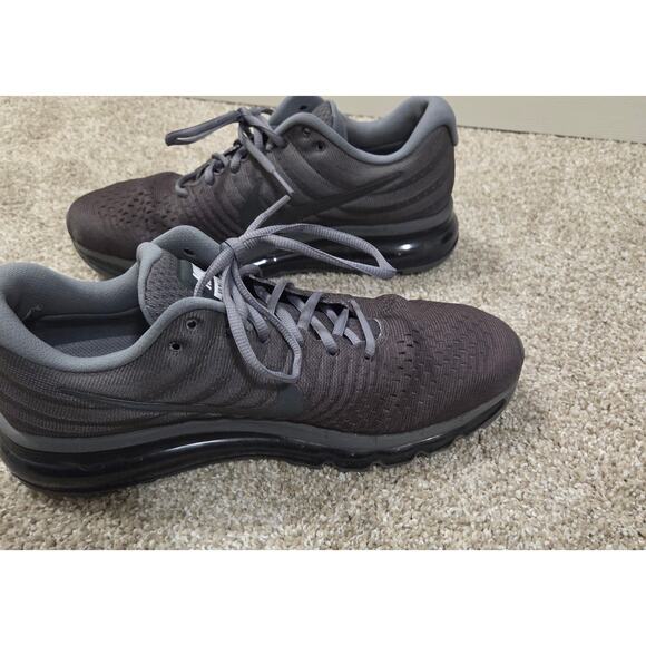 Nike Air Max 2017 Cool Grey Anthracite Black 849559-008 Mens 11 Running Sneakers main image 6